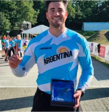 El argentino Matías Montenegro se consagró campeón del Mundial de BMX 