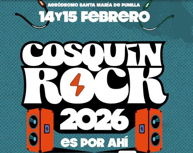 Se confirmó el Cosquín Rock 2026, El encuentro será los días 14 y 15 de febrero